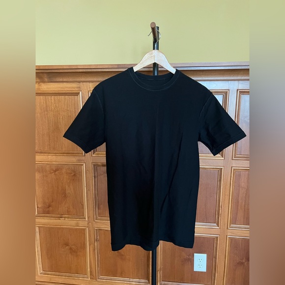 Yohji Yamamoto T-Shirt Short Sleeves Black with “Hairstyles” Print One Size - Picture 3 of 10